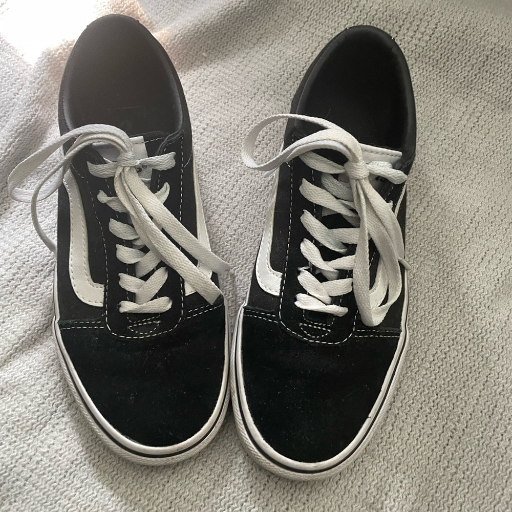 Vans Black Suede